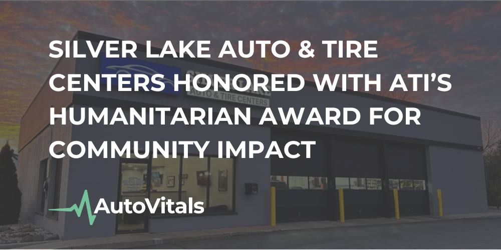 Silver Lake Auto & Tire Centers Honored with ATI's Humanitarian Award for Community Impact